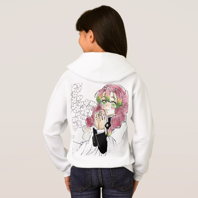 Kanroji Mitsuri Hoodie (Back Full)