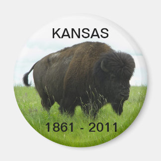 Kansas 1861 - 2011 magnet