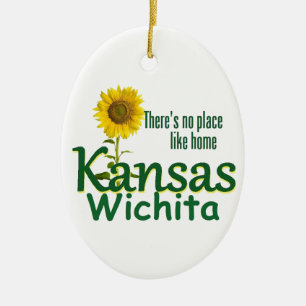 KANSAS CERAMIC TREE DECORATION
