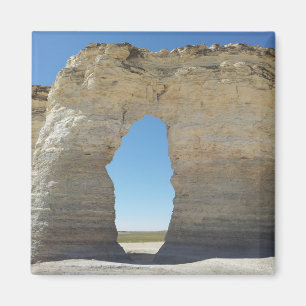 Kansas Chalk Pyramids Magnet