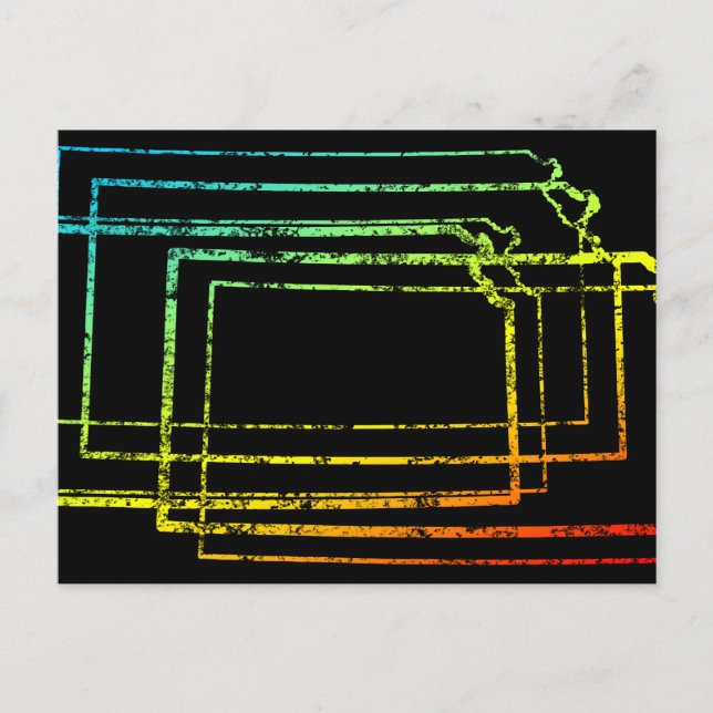 kansas chill blur postcard (Front)