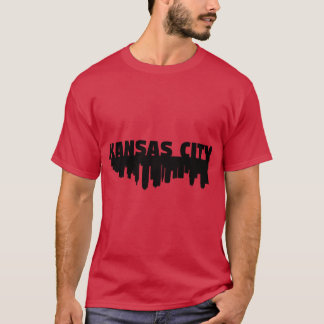 Kansas City and Skyline White Oversized T-Shirt