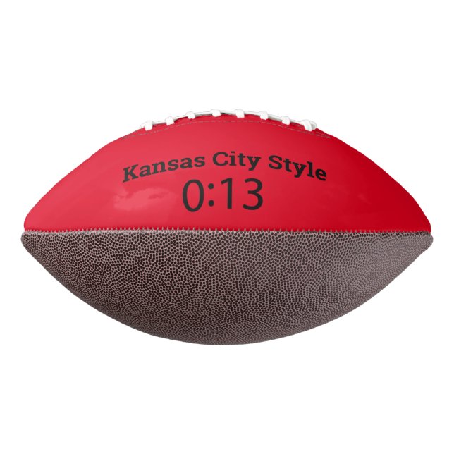 Kansas City Chiefs 13 seconds of Football (Rotated 270)