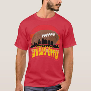 Kansas City Chiefs Tailgating Arrowhead Retro Chi T-Shirt