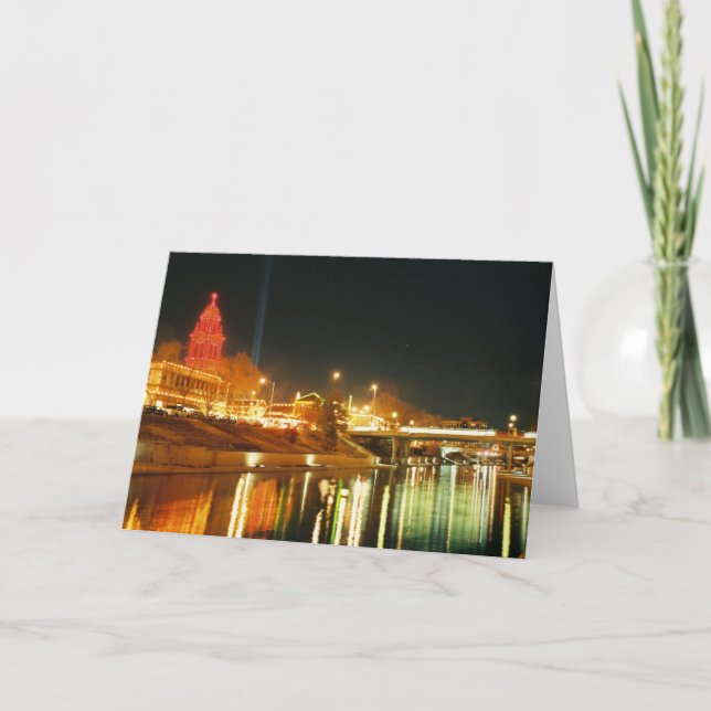 Kansas City Country Club Plaza Lights Card (Front)
