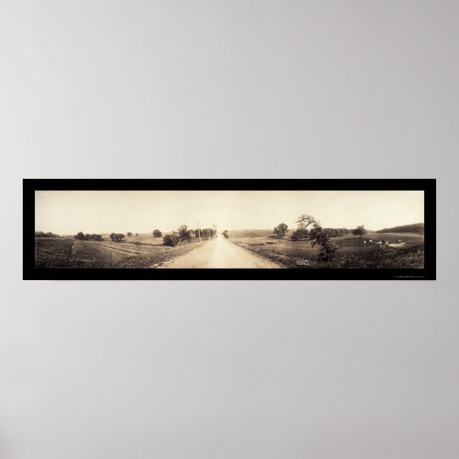 Kansas City Farm Life Photo 1909 Poster (Front)