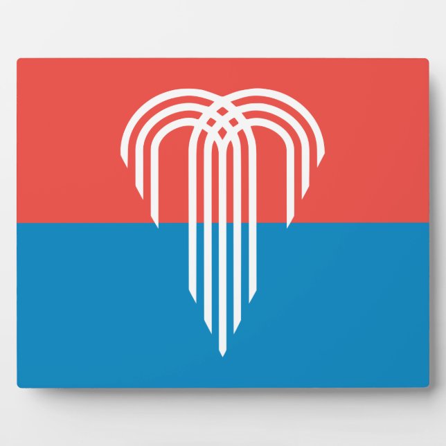 Kansas City Flag Plaque (Front)