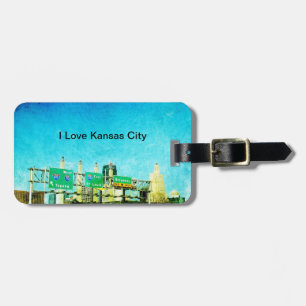Kansas City Highway Luggage Tag