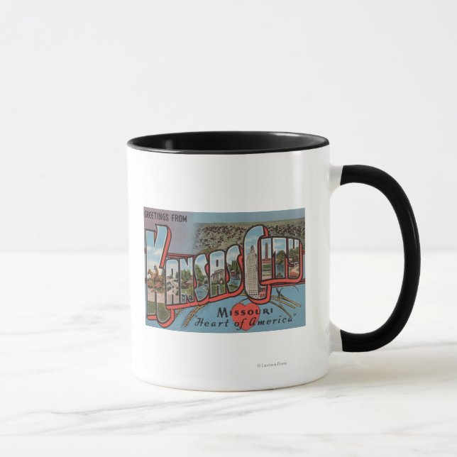 Kansas City, Missouri (Heart) Mug (Right)