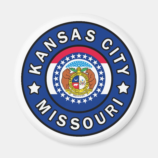 Kansas City Missouri Magnet (Front)