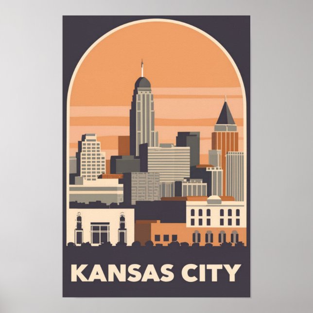 Kansas City, Missouri Poster (Front)