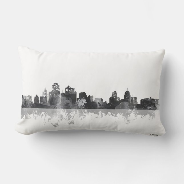 KANSAS CITY, MISSOURI SKYLINE LUMBAR CUSHION (Front)