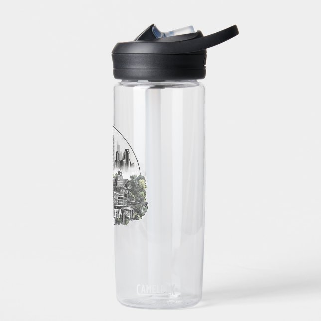 Kansas City Missouri USA Water Bottle (Left)