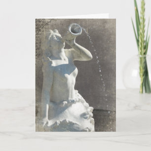 Kansas City  Plaza Fountain Card