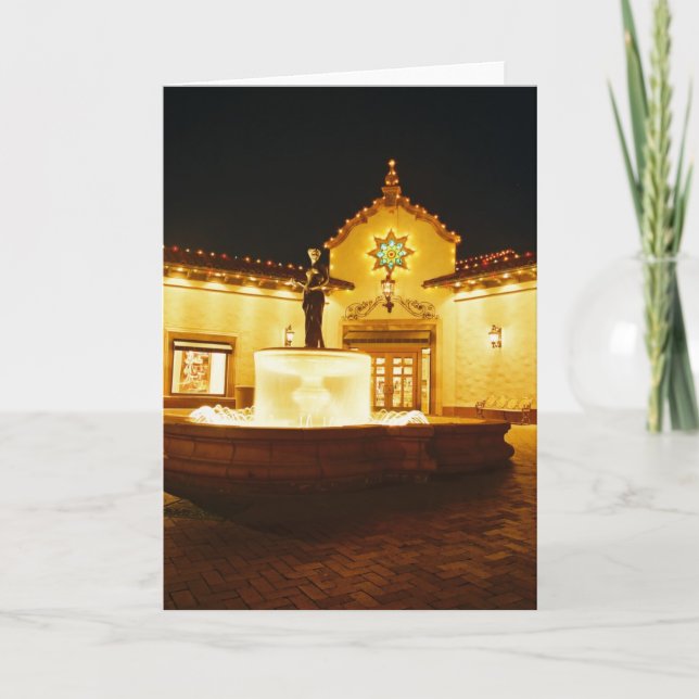 Kansas City Plaza Lights Holiday Card (Front)