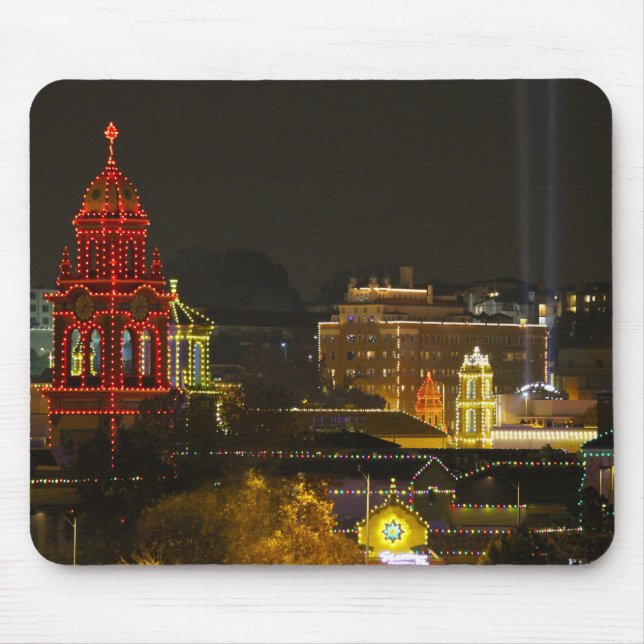 Kansas City Plaza Lights Mouse Pad (Front)