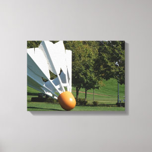 Kansas City Shuttecock Canvas Print