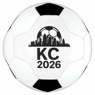 KANSAS CITY SKYLINE 2026 SOCCER BALL