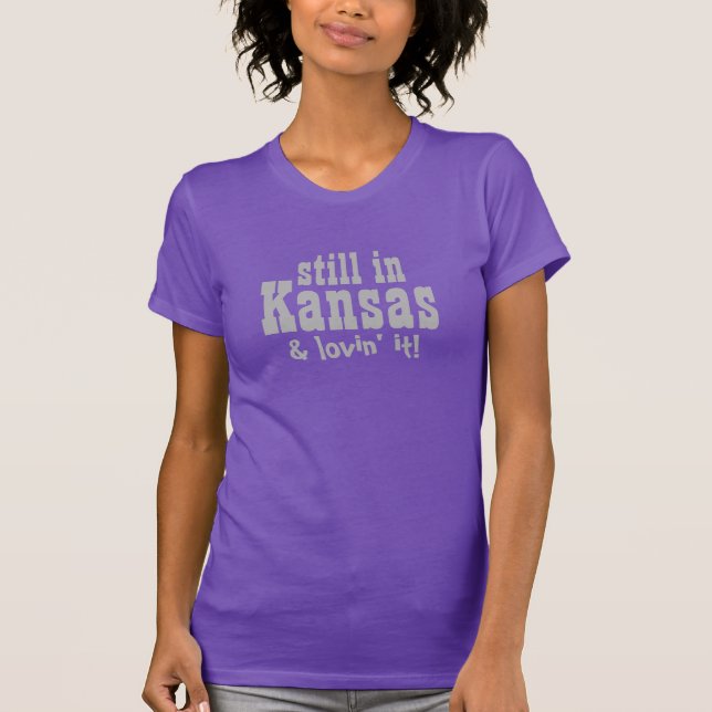 KANSAS custom text clothing T-Shirt (Front)