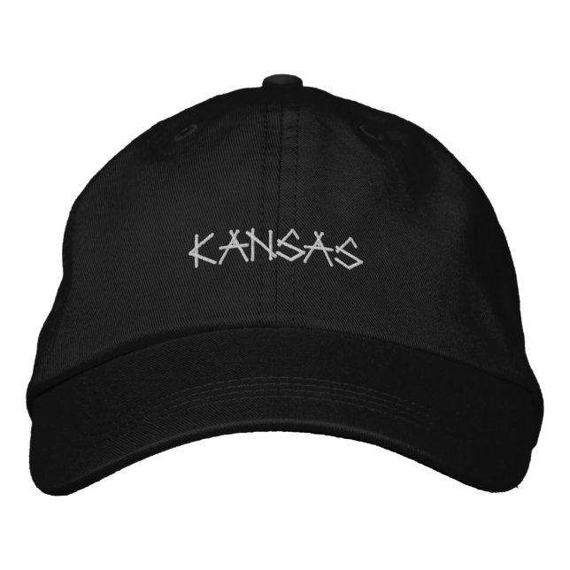 Kansas Embroidered Hat (Front)