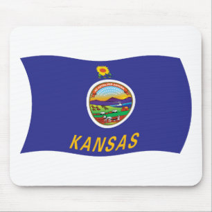 Kansas Flag Mousepad