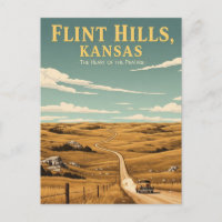 Kansas Flint Hills Travel Souvenir