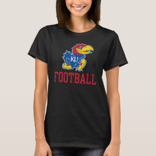 Kansas Jayhawks Football Icon Logo Officially Lice T-Shirt