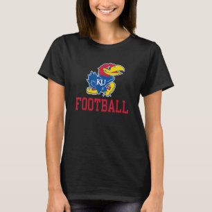 Kansas Jayhawks Football Icon Logo Officially Lice T-Shirt
