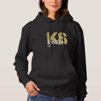 Kansas KS Girl Preppy State Pride Simply Sunflower Hoodie