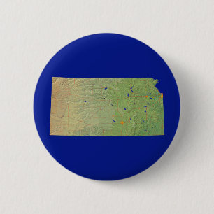 Kansas Map Button