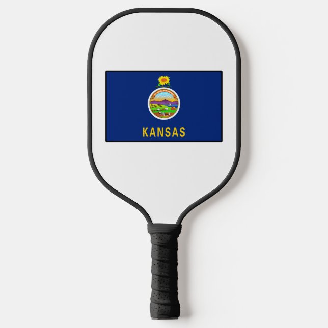 Kansas Pickleball Paddle (Front)