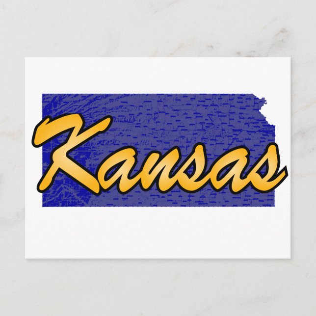 Kansas Postcard (Front)