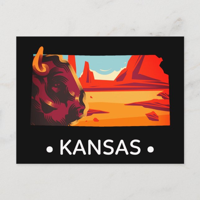 Kansas Postcard (Front)