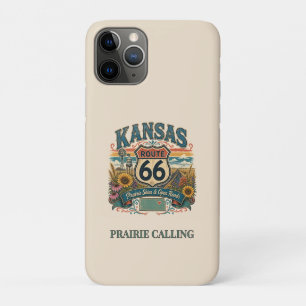 Kansas Prairie Calling Route 66 Style Case-Mate iPhone Case