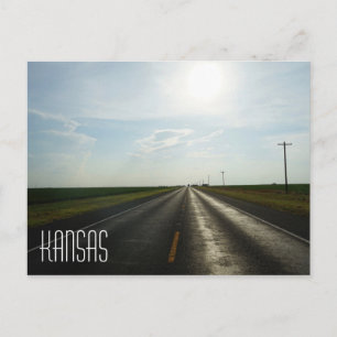 Kansas Prairie Postcard