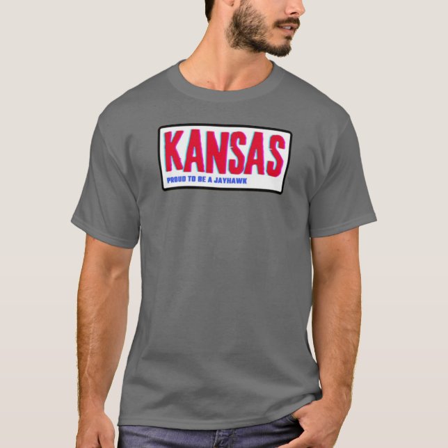Kansas Proud to be Jayhawk T-Shirt (Front)