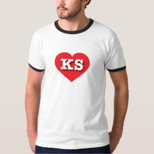 Kansas Red Heart - Big Love T-Shirt