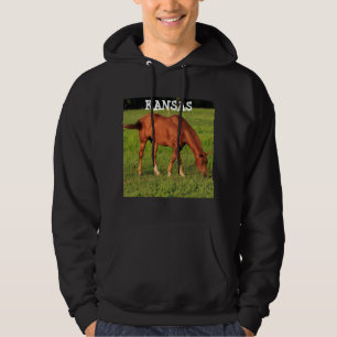Kansas Red Horse HOODIE!! Hoodie