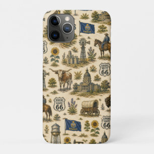 Kansas Route 66 Pocket Prairie Case-Mate iPhone Case