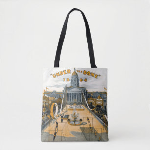 Kansas Semi-Centennial. State House Grounds. Tote Bag
