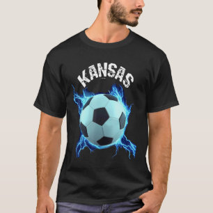 Kansas Soccer Retro T-Shirt