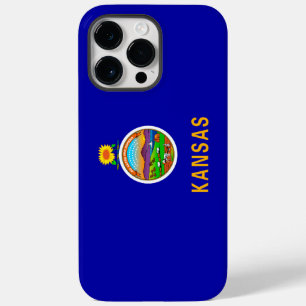 Kansas State Flag Design Case-Mate iPhone 14 Pro Max Case