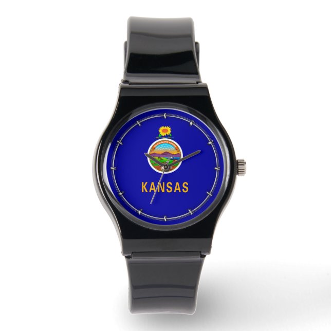 Kansas State Flag Design Watch (Front)
