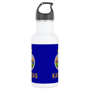 Kansas State Flag Liberty Bottle