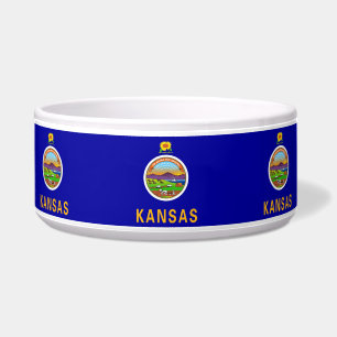 Kansas State Flag Pet Bowl