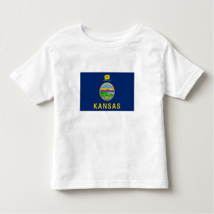 Kansas State Flag Toddler T-Shirt