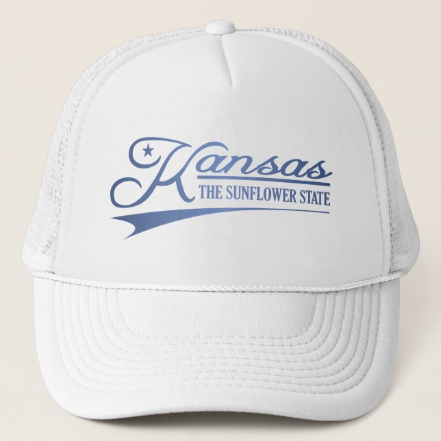 Kansas State of Mine Trucker Hat (Front)