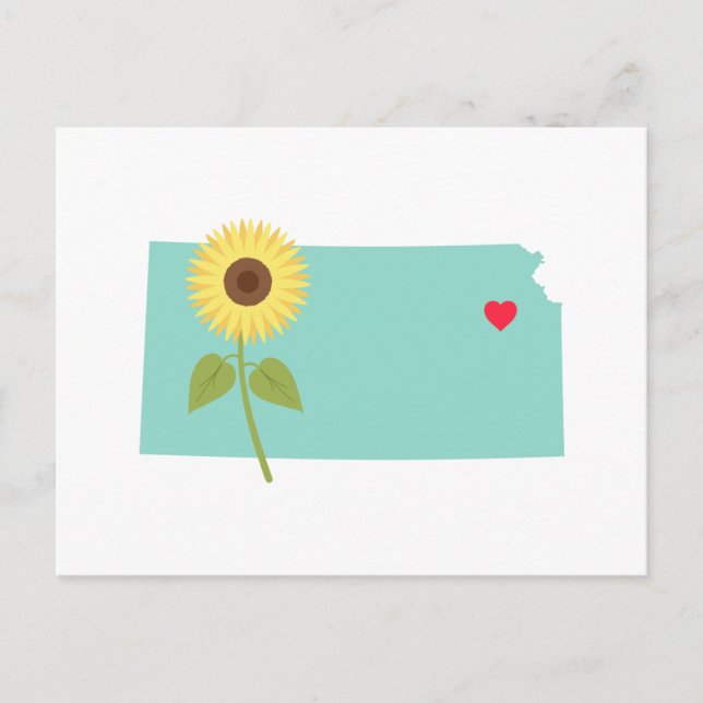 Kansas State Postcard (Front)