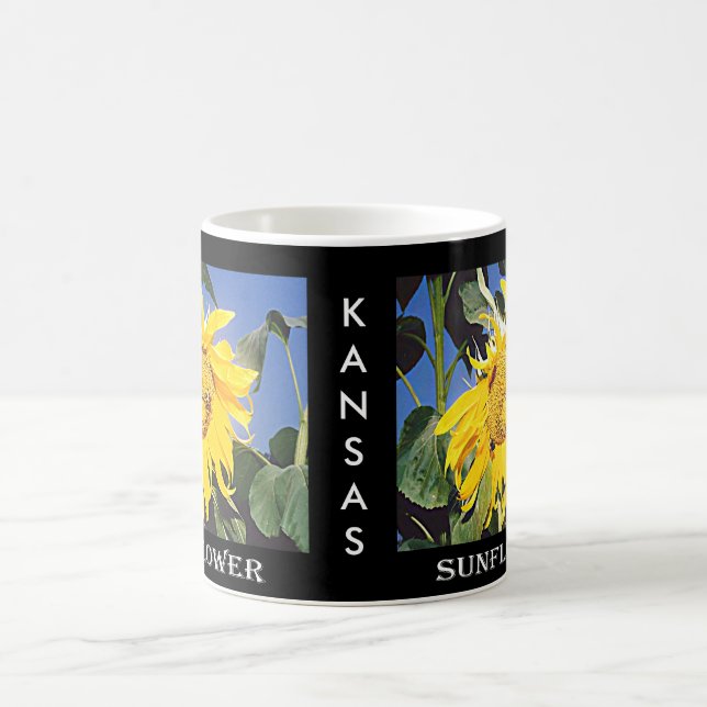 Kansas Sunflower Coffee Mug (Center)
