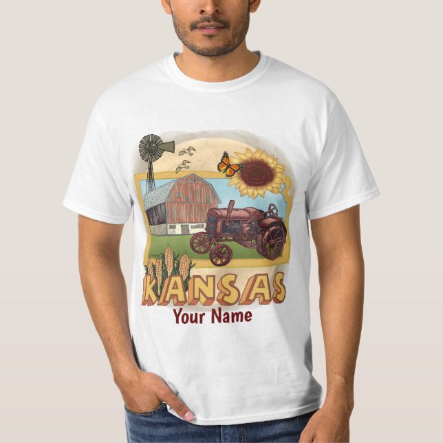 Kansas t-shirt (Front)